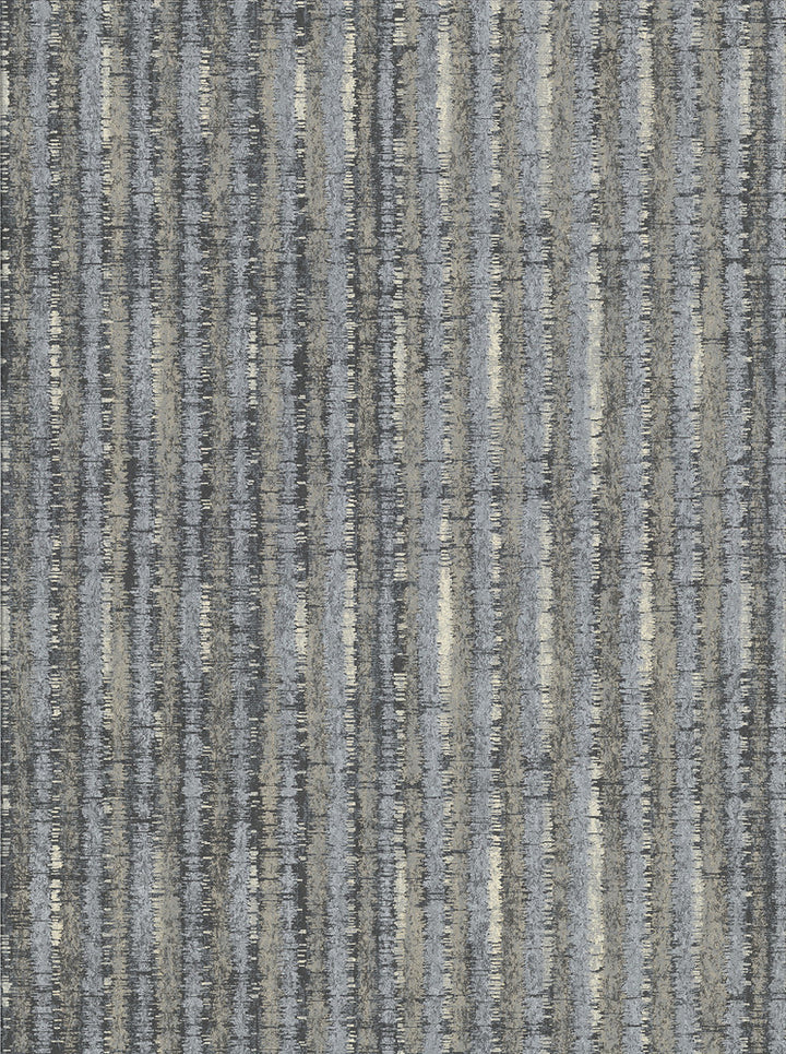 Annabeth Multicolor Distressed Stripe Wallpaper by Brewster Riva Covers about 57.8 square feet 21-in by 33-ft long roll Unpasted 25 - Fabric Carolina -