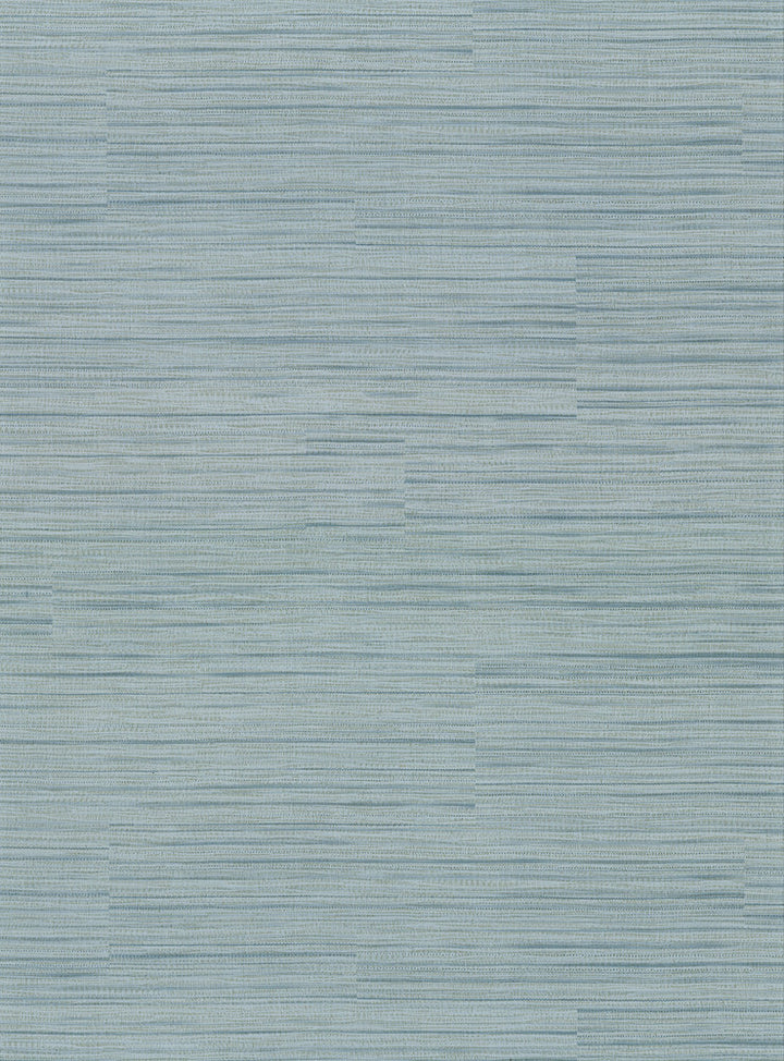 Coltrane Teal Faux Grasscloth Wallpaper by Warner Warner Basics V Covers about 60.8 square feet 27-in by 27-ft long roll Unpasted 0 - Fabric Carolina -