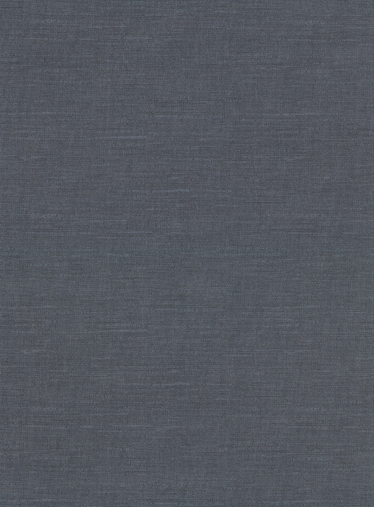 Parker Denim Faux Linen Wallpaper by Warner Warner Basics V Covers about 60.8 square feet 27-in by 27-ft long roll Unpasted 0 - Fabric Carolina -