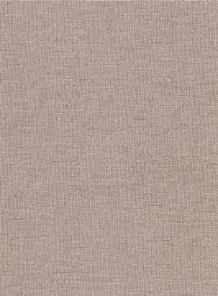 Parker Light Brown Faux Linen Wallpaper by Warner Warner Basics V Covers about 60.8 square feet 27-in by 27-ft long roll Unpasted 0 - Fabric Carolina -