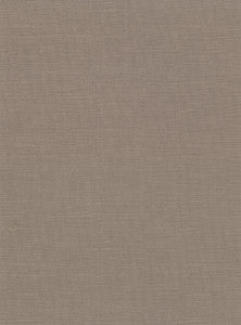 Parker Brown Faux Linen Wallpaper by Warner