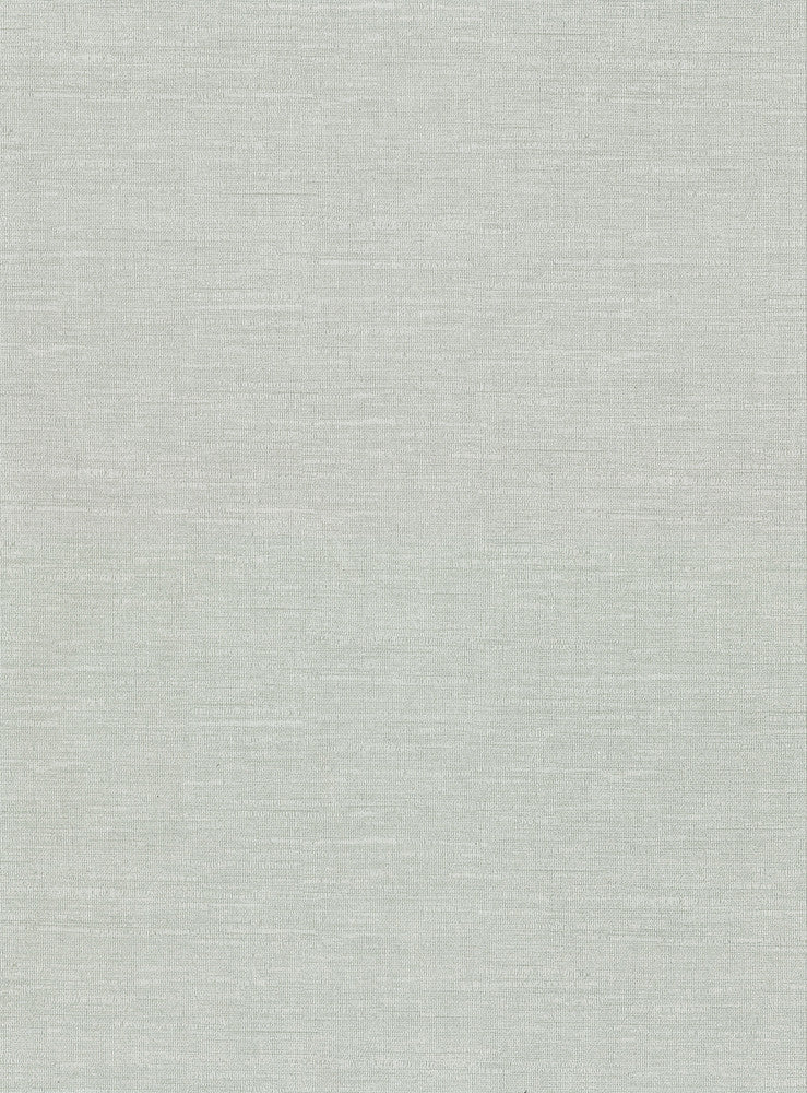 Parker Mint Faux Linen Wallpaper by Warner Warner Basics V Covers about 60.8 square feet 27-in by 27-ft long roll Unpasted 0 - Fabric Carolina -