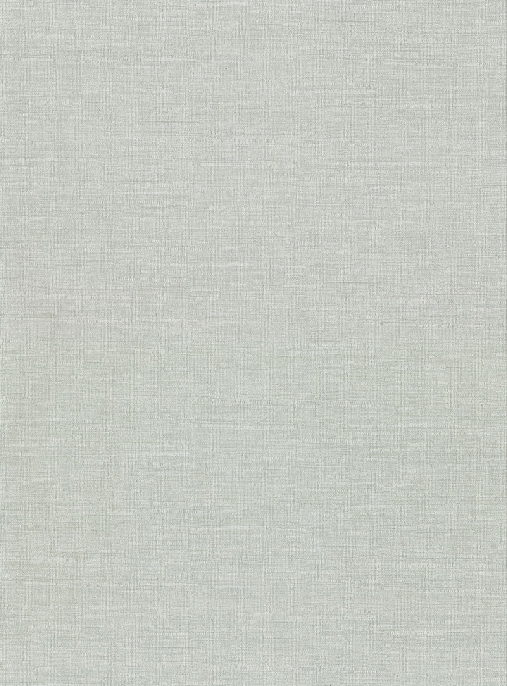 Parker Mint Faux Linen Wallpaper by Warner Warner Basics V Covers about 60.8 square feet 27-in by 27-ft long roll Unpasted 0 - Fabric Carolina -