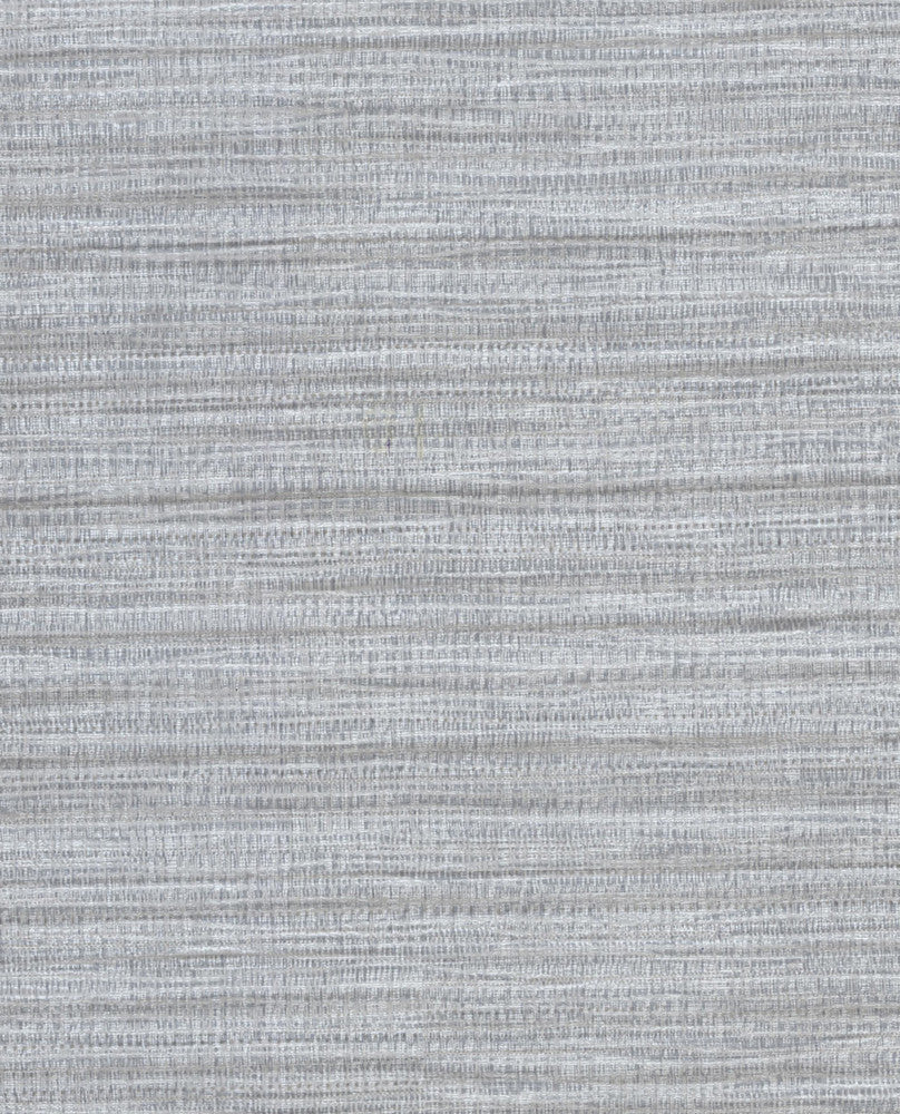 Coltrane Pewter Faux Grasscloth Wallpaper by Warner Warner Basics V Covers about 60.8 square feet 27-in by 27-ft long roll Unpasted 0 - Fabric Carolina -