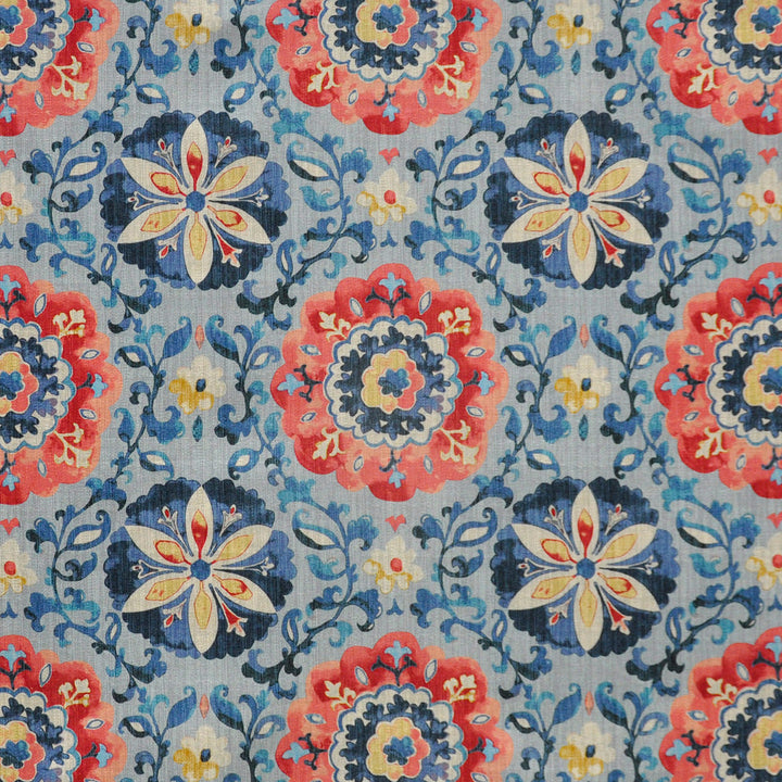 Zavin # 507 Blossom by Maxwell Fabric PRINT GALLERY 100% COTTON PERU V-13.5"H-13.5" 54" - Fabric Carolina -