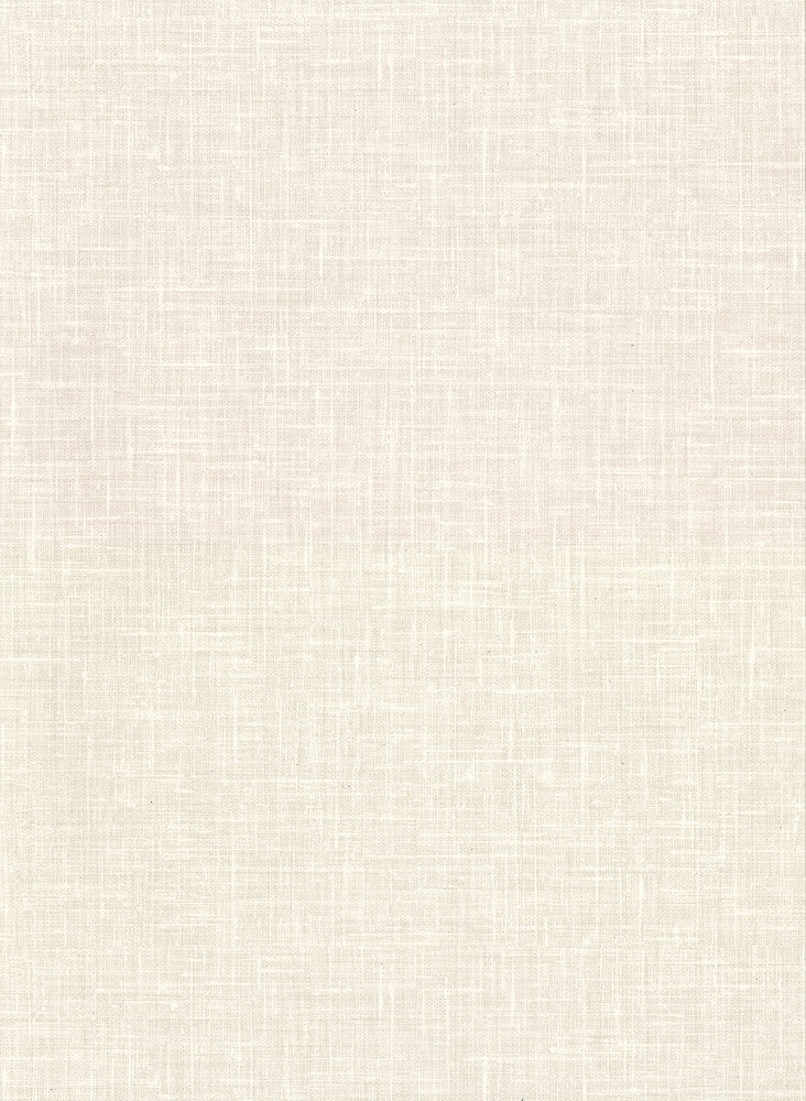 Upton Cream Faux Linen Wallpaper by Warner Warner Textures IX 2754 Main Street Covers about 60.8 square feet 27-in by 27-ft long roll Unpasted 0 - Fabric Carolina -
