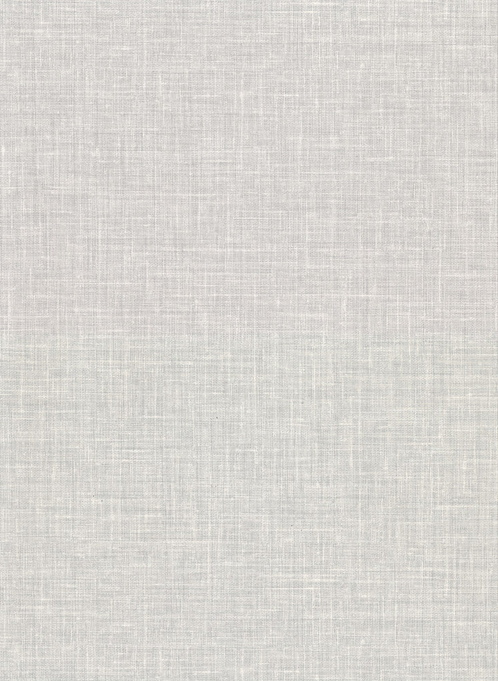 Upton Light Grey Faux Linen Wallpaper by Warner Warner Textures IX 2754 Main Street Covers about 60.8 square feet 27-in by 27-ft long roll Unpasted 0 - Fabric Carolina -