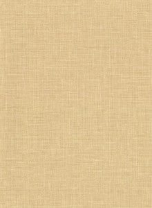 Upton Wheat Faux Linen Wallpaper by Warner