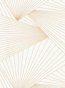Berkeley Off White Geometric Faux Grasscloth Wallpaper by Warner