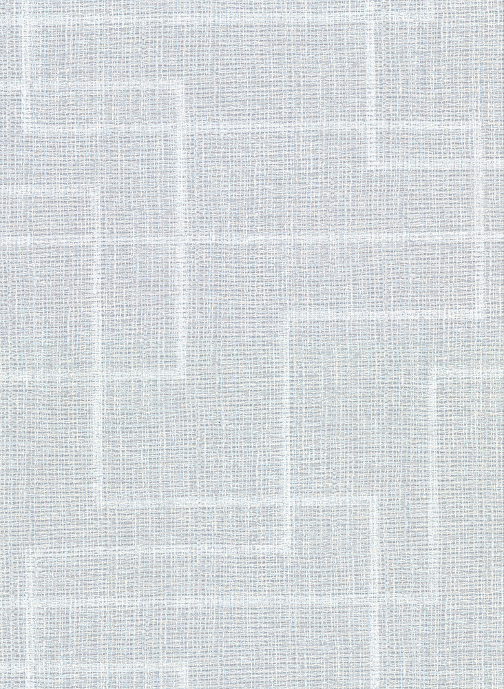 Clarendon Sky Blue Geometric Faux Grasscloth Wallpaper by Warner Warner Textures IX 2754 Main Street Covers about 60.8 square feet 27-in by 27-ft long roll Unpasted 20.5 - Fabric Carolina -