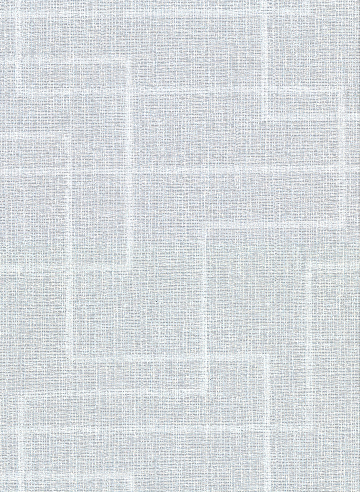 Clarendon Sky Blue Geometric Faux Grasscloth Wallpaper by Warner Warner Textures IX 2754 Main Street Covers about 60.8 square feet 27-in by 27-ft long roll Unpasted 20.5 - Fabric Carolina -