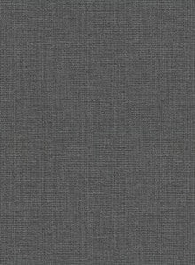 Claremont Charcoal Faux Grasscloth Wallpaper by Warner