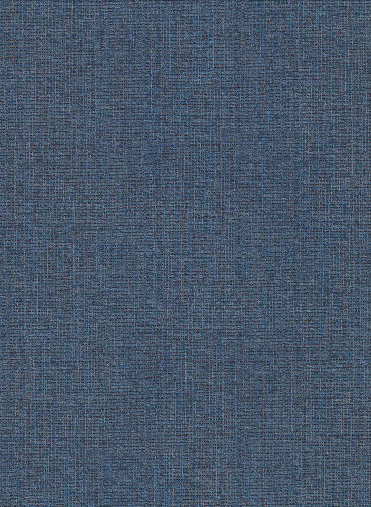 Claremont Indigo Faux Grasscloth Wallpaper by Warner Warner Textures IX 2754 Main Street Covers about 60.8 square feet 27-in by 27-ft long roll Unpasted 0 - Fabric Carolina -