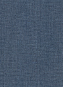Claremont Indigo Faux Grasscloth Wallpaper by Warner