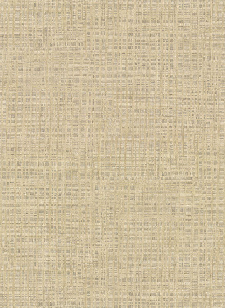 Montgomery Khaki Faux Grasscloth Wallpaper by Warner Warner Textures IX 2754 Main Street Covers about 60.8 square feet 27-in by 27-ft long roll Unpasted 20.5 - Fabric Carolina -