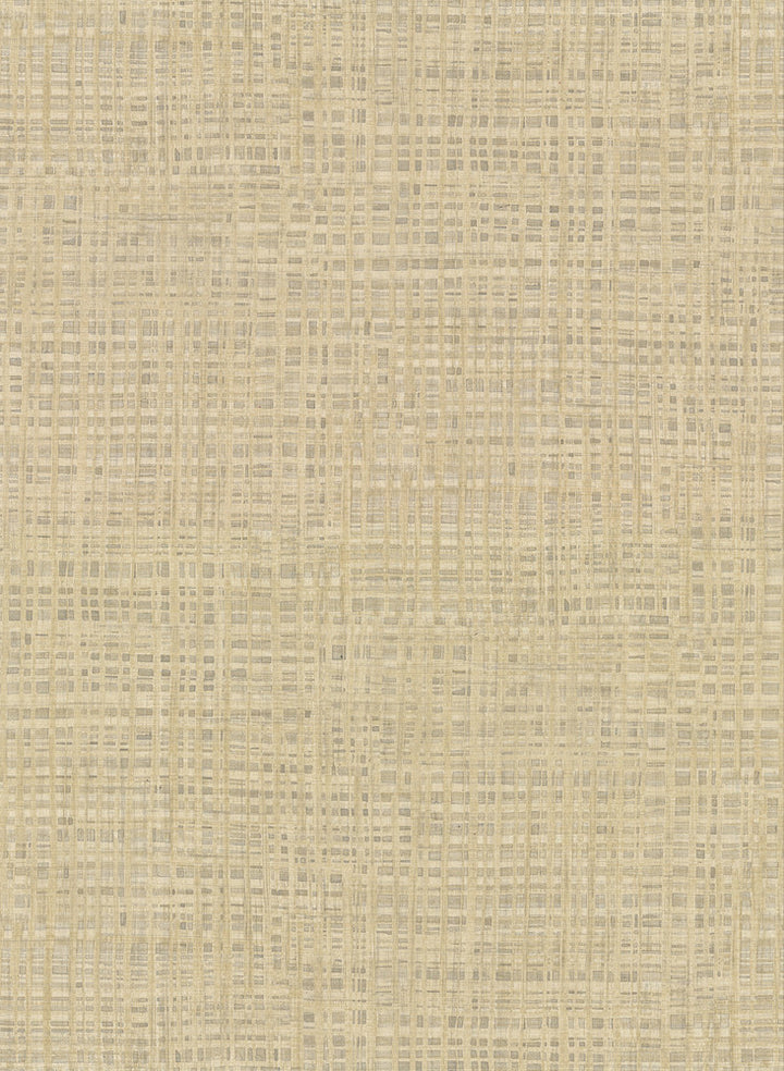 Montgomery Khaki Faux Grasscloth Wallpaper by Warner Warner Textures IX 2754 Main Street Covers about 60.8 square feet 27-in by 27-ft long roll Unpasted 20.5 - Fabric Carolina -