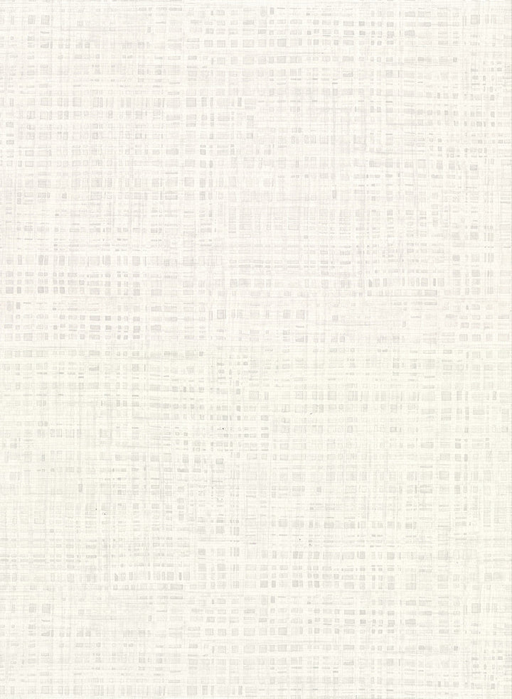 Montgomery White Faux Grasscloth Wallpaper by Warner Warner Textures IX 2754 Main Street Covers about 60.8 square feet 27-in by 27-ft long roll Unpasted 20.5 - Fabric Carolina -