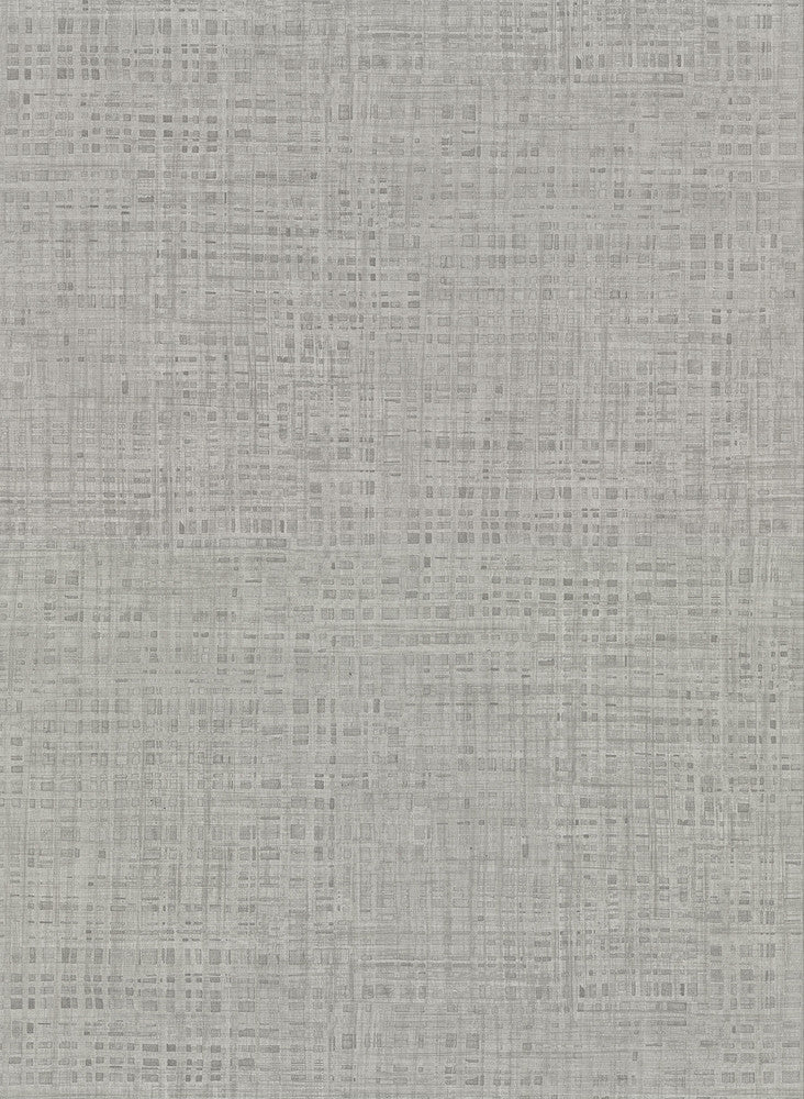 Montgomery Pewter Faux Grasscloth Wallpaper by Warner Warner Textures IX 2754 Main Street Covers about 60.8 square feet 27-in by 27-ft long roll Unpasted 20.5 - Fabric Carolina -