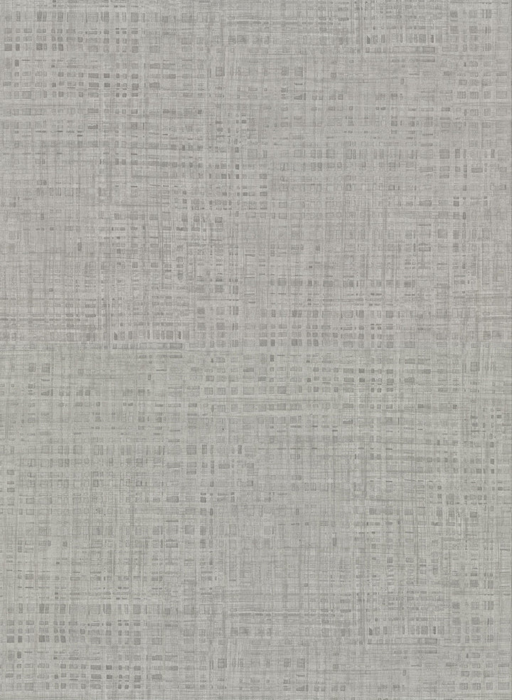 Montgomery Pewter Faux Grasscloth Wallpaper by Warner Warner Textures IX 2754 Main Street Covers about 60.8 square feet 27-in by 27-ft long roll Unpasted 20.5 - Fabric Carolina -