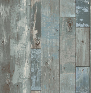 Deena Grey Weathered Wood Wallpaper by A-Street Prints