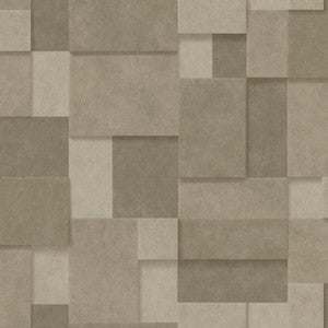 Duchamp Gold Metallic Squares Wallpaper by A-Street Prints