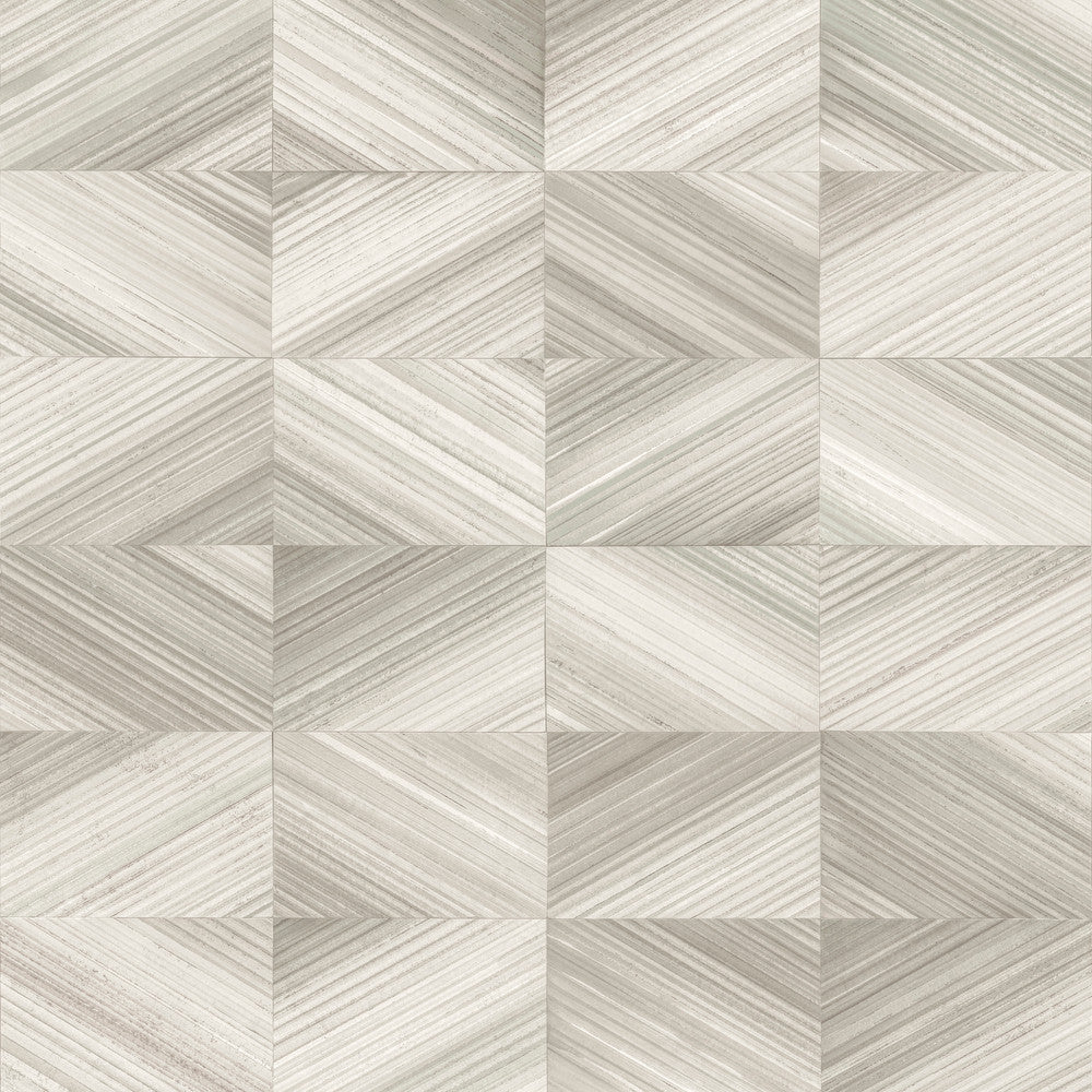 Stratum Taupe Geometric Wood Wallpaper by A-Street Prints Trilogy Covers about 56.4 square feet 20.5-in by 33-ft long roll Unpasted 20.9 - Fabric Carolina -