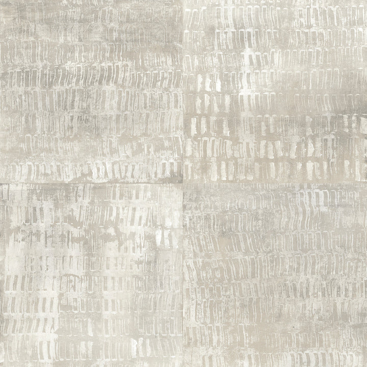 Conundrum Silver Faux Metal Wallpaper by A-Street Prints Trilogy Covers about 56.4 square feet 20.5-in by 33-ft long roll Unpasted 20.9 - Fabric Carolina -