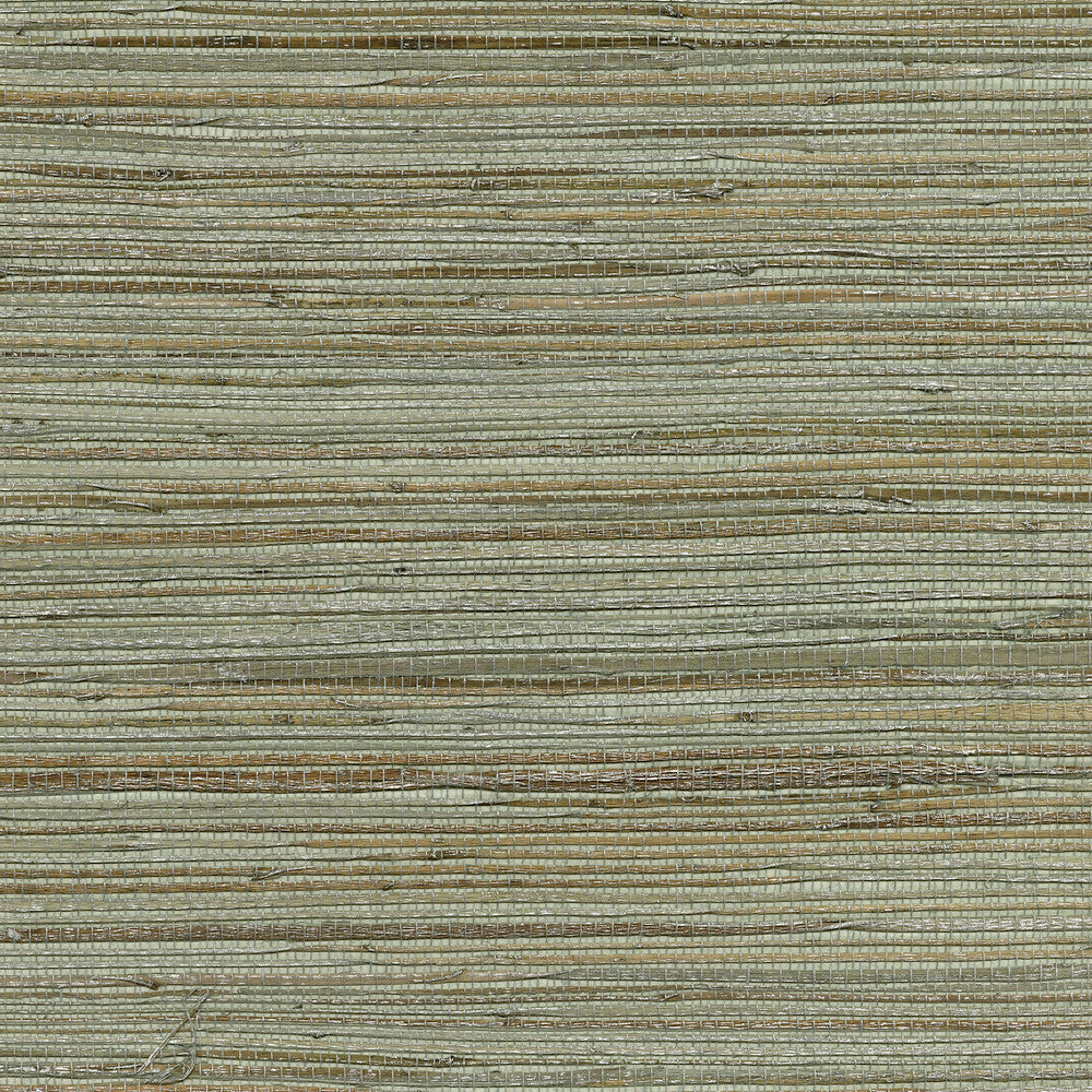 Shandong Sea Green Green Grasscloth Wallpaper by A-Street Prints Twine Covers about 72 square feet 36-in by 24-ft long roll Unpasted 0 - Fabric Carolina -