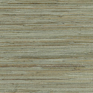 Shandong Sea Green Green Grasscloth Wallpaper by A-Street Prints