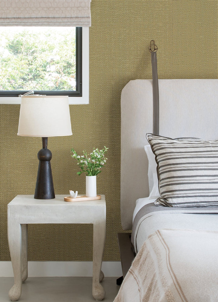 Daiyu Stone Cross Hatch Wallpaper by A-Street Prints Designer