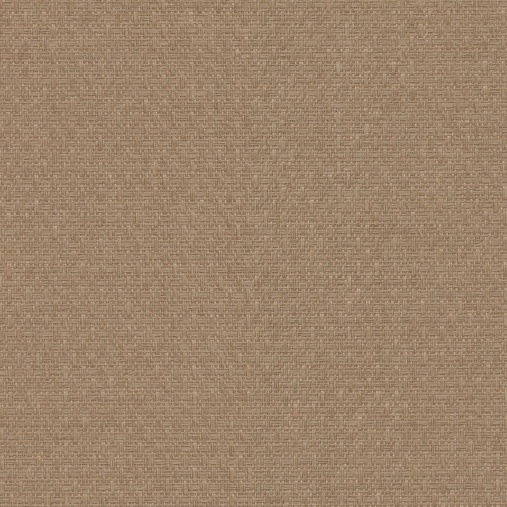 Huiqing Brown Geometric Weave Wallpaper by A-Street Prints Designer