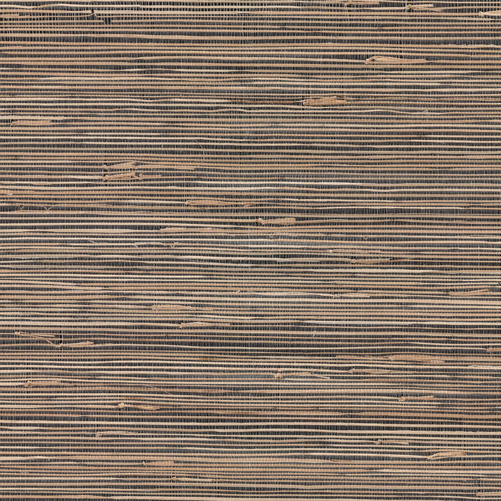 Anhui Black Grasscloth Wallpaper by A-Street Prints Twine Covers about 72 square feet 36-in by 24-ft long roll Unpasted 0 - Fabric Carolina -
