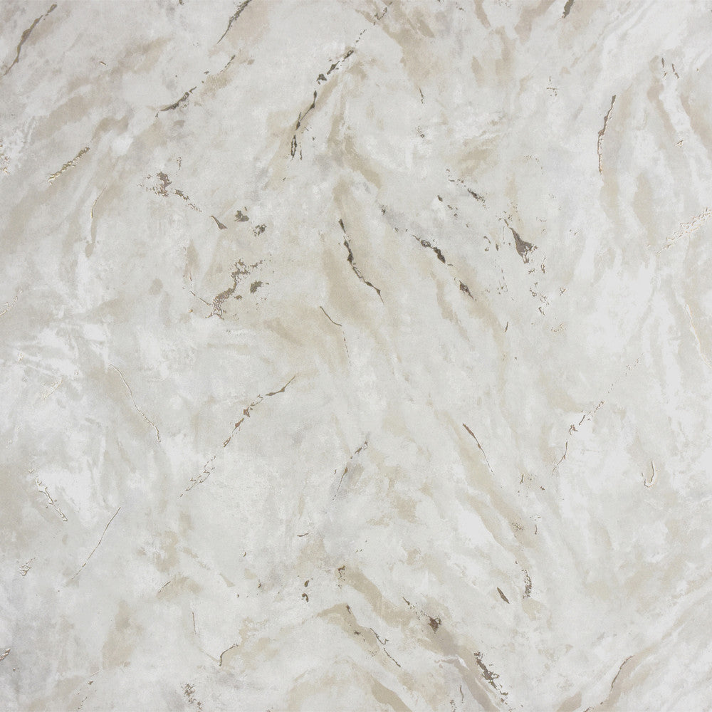 Titania Taupe Marble Texture Wallpaper by Brewster Polished Covers about 75.6 square feet 27.5-in by 33-ft long roll Unpasted 12.6 - Fabric Carolina -
