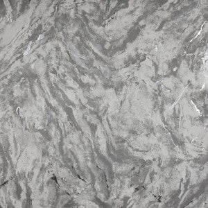 Titania Pewter Marble Texture Wallpaper by Brewster