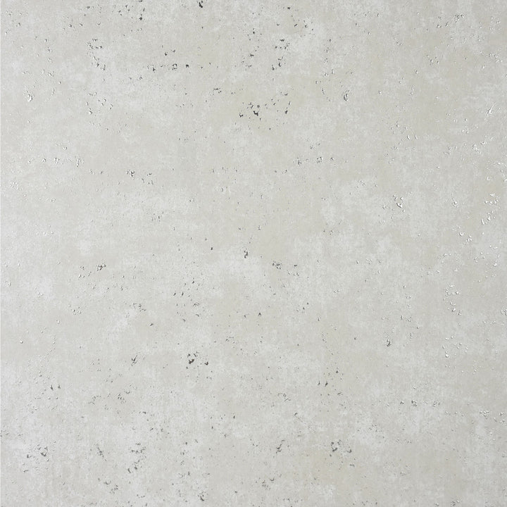 Drizzle Silver Speckle Wallpaper by Brewster Polished Covers about 75.6 square feet 27.5-in by 33-ft long roll Unpasted 12.6 - Fabric Carolina -
