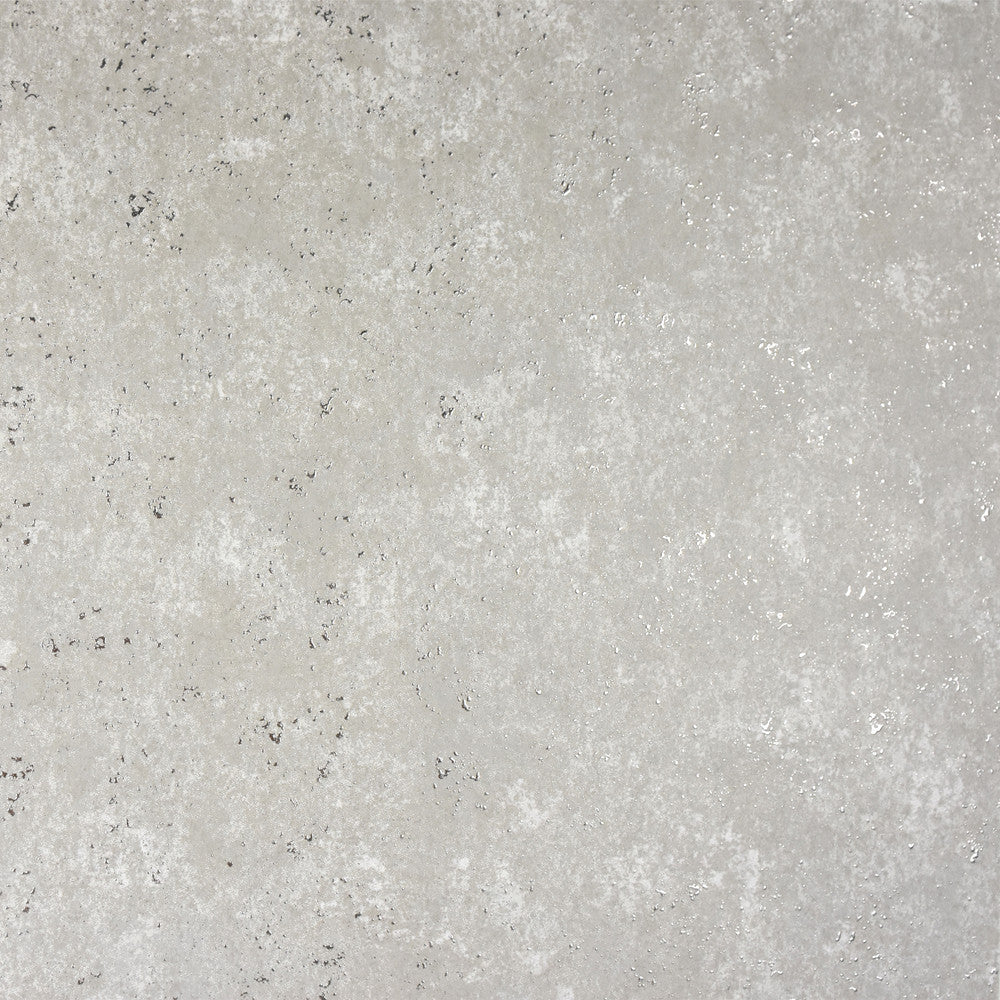 Drizzle Light Grey Speckle Wallpaper by Brewster Polished Covers about 75.6 square feet 27.5-in by 33-ft long roll Unpasted 12.6 - Fabric Carolina -