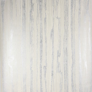 Nova Platinum Faux Wood Wallpaper by Brewster