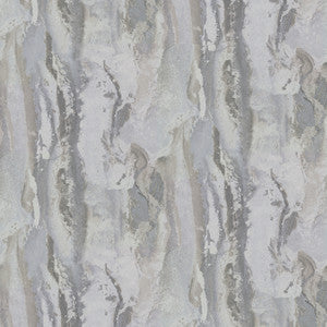 Vapor Silver Stone Wallpaper by Brewster