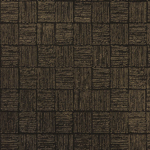 Glint Black Distressed Geometric Wallpaper by Brewster