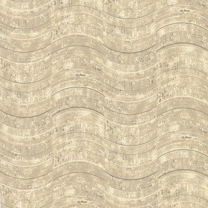 Hydra Taupe Geometric Wallpaper by Brewster