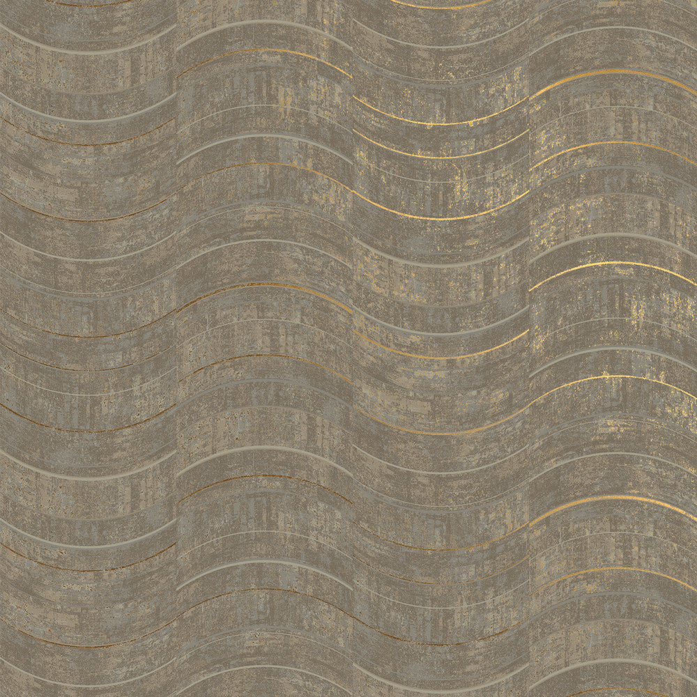 Hydra Light Grey Geometric Wallpaper by Brewster Polished Covers about 57.8 square feet 21-in by 33-ft long roll Unpasted 25.2 - Fabric Carolina -