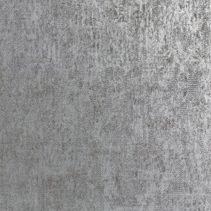 Luster Silver Distressed Texture Wallpaper by Brewster