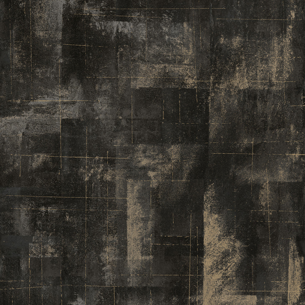 Ozone Black Texture Wallpaper by Brewster Polished Covers about 57.8 square feet 21-in by 33-ft long roll Unpasted 12.6 - Fabric Carolina -