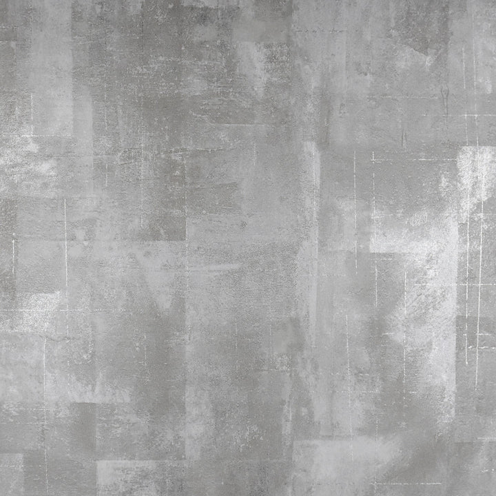 Ozone Silver Texture Wallpaper by Brewster Polished Covers about 57.8 square feet 21-in by 33-ft long roll Unpasted 12.6 - Fabric Carolina -