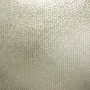 Carbon Platinum Honeycomb Geometric Wallpaper by Brewster