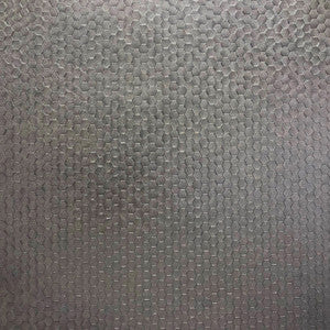 Carbon Pewter Honeycomb Geometric Wallpaper by Brewster