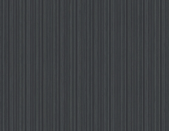 Sebasco Black Vertical Pinstripe Wallpaper by A-Street Prints Newport Covers about 60.8 square feet 27-in by 27-ft long roll Unpasted 0 - Fabric Carolina -