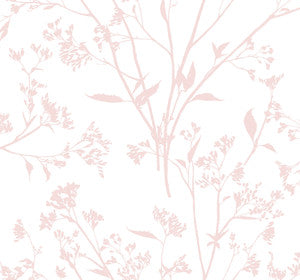 Southport Blush Delicate Branches Wallpaper by A-Street Prints