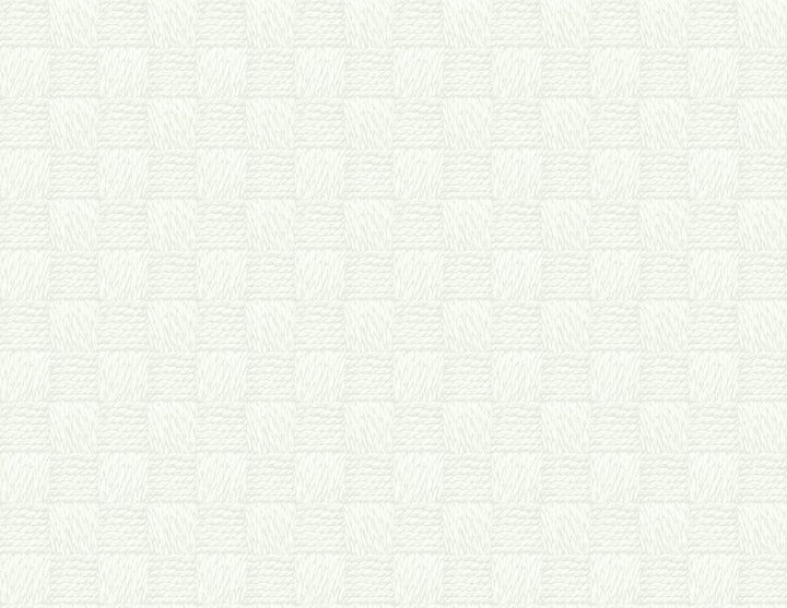 Calabash Dove Rope Basketweave Wallpaper by A-Street Prints Newport Covers about 60.8 square feet 27-in by 27-ft long roll Unpasted 3.5 - Fabric Carolina -