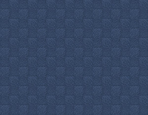 Calabash Navy Rope Basketweave Wallpaper by A-Street Prints